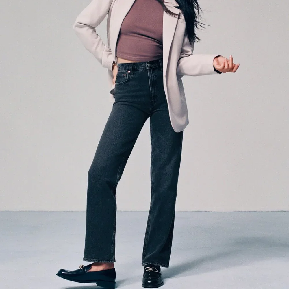 NWT Abercrombie & Fitch 90s Jeans Plus Size 22 - Picture 7 of 12